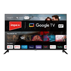 Impex | EvoQ 43S4RLC2 | 108 cm (43 inch) | HD Certified Google LED TV
