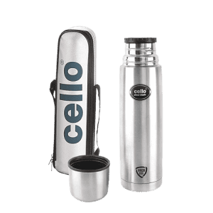 Cello Easystyle | Stainless Steel Vacuum Insulated Flask | 1000ml | Silver