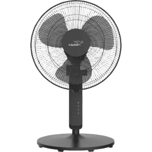V-Guard FINESTA STS PLUS 16 400 mm 3 Blade Pedestal Fan  (Black, Pack of 1)