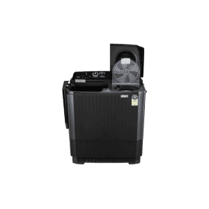 LG Semi Automatic Top Load Washing Machine | 8.5 Kg | Roller Jet Pulsator | Black | P8535SLMZ ABLQEIL