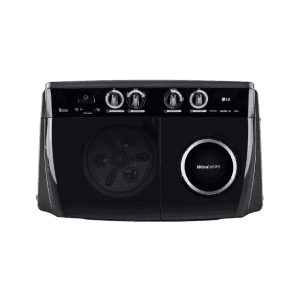 LG Semi Automatic Top Load Washing Machine | 8.5 Kg | Roller Jet Pulsator | Black | P8535SLMZ ABLQEIL