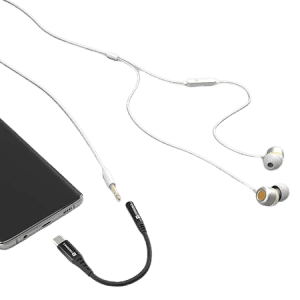 Portronics | iKonnect C II |  Type C |   3.5mm |  Auxiliary Connector Compatible|  Audio Jack