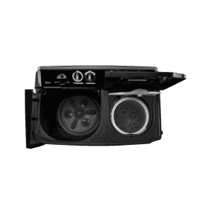 LG Semi Automatic Top Load Washing Machine | 8.5 Kg | Roller Jet Pulsator | Black | P8535SLMZ ABLQEIL