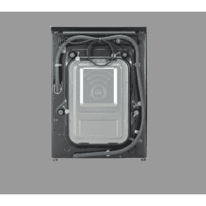 LG 7 kg 5 Star Fully Automatic Front Load Washing Machine | AI Direct Drive Technology-FHV1207ZWB | Black Steel
