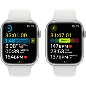 Apple Watch | MP6N3HN/A |Series 8 |  45 mm | Silver Aluminum Case with White Sport Band | GPS