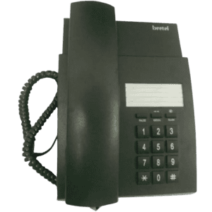 Beetel B80 Corded Landline Phone | Black