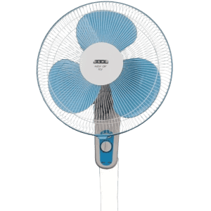 USHA Mist Air Icy Wall Fan | 400 mm | Ultra High Speed /3 Blade  | Blue