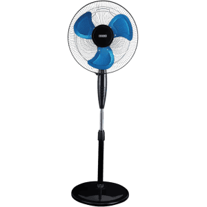 USHA Colossus Ultra High Speed 3 Blade Pedestal Fan | 400 mm | Blue