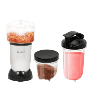 Faber 3-In-1 Sportz Blender | Chopping Jar, Smoothie & Grinding Jar