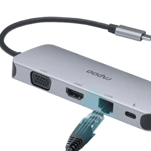 RAPOO TYPE C MULTI FUNCTION ADAPTER | XD200C | Grey