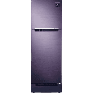 SAMSUNG Refrigerator | RT28T3122UT/HL | 253 L | Frost Free Double Door 2 Star Refrigerator with Base Drawer | Pebble Blue