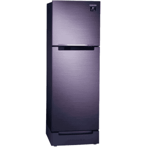 SAMSUNG Refrigerator | RT28T3122UT/HL | 253 L | Frost Free Double Door 2 Star Refrigerator with Base Drawer | Pebble Blue