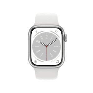 Apple Watch Series 8 Sports Band | 41 mm | Retina LTPO /OLED Display | Silver Aluminium