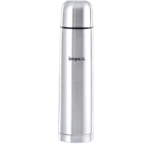 Impex IFK 1000 Stainless Steel Bullet Flask | Silver