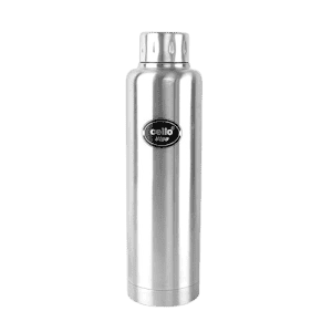 Cello Vigo Stainless Steel Flask | Double Walled | 750 ml | Silver