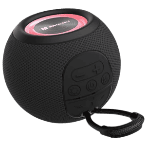 Portronics Resound Bowl Portable Bluetooth Speaker  | 5W | Black