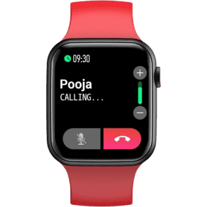 Fire-Boltt Ring BSW005 | Bluetooth Calling Smartwatch | Red Strap