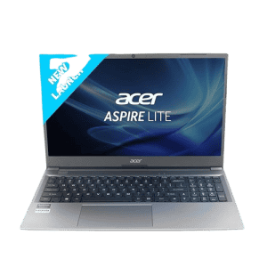 Acer Aspire Lite AMD Ryzen 5 5500U Premium Metal Laptop | 8GB RAM/512GB SSD | AL15-41 | 15.6 | Steel Gray