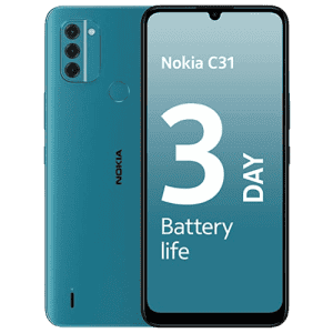 NOKIA C31 DS | 4 GB/64GB | Cyan