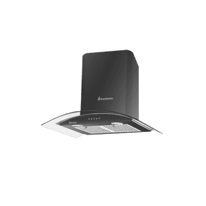 Pureflames Wallmount Chimney | Prince 90 BK | Black