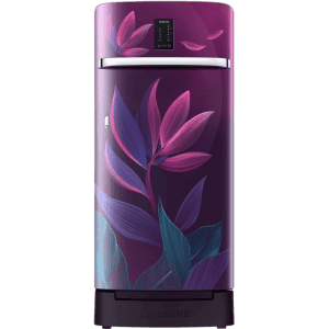 SAMSUNG 189 L Frost Free Single Door 5 Star Refrigerator  | Paradise Bloom Purple |  RR21C2F259R/HL