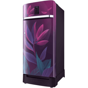 SAMSUNG 189 L Frost Free Single Door 5 Star Refrigerator  | Paradise Bloom Purple |  RR21C2F259R/HL
