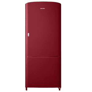 Samsung 192 L 2 Star Direct Cool Single Door Refrigerator | RR20A11CBRH/HL | SCARLET RED