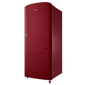 Samsung 192 L 2 Star Direct Cool Single Door Refrigerator | RR20A11CBRH/HL | SCARLET RED