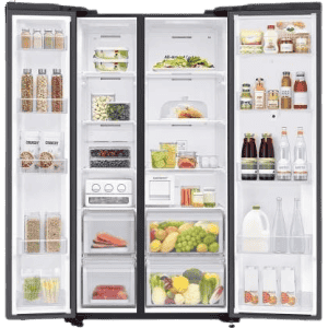 SAMSUNG 673 L Frost Free Multi-Door Refrigerator  | RS72A5FC1B4/TL |  Gentle Black Matt