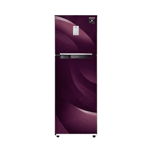 Samsung 265 L 3 Star RT30A3A234R/HL Frost Free Double Door Refrigerator | Rythmic Twirl Red