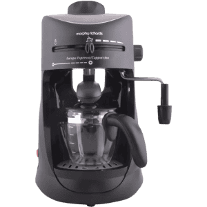 Black+Decker BXCM0401 | 4-Cup Espresso & Cappuccino Coffee Maker