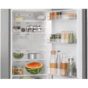 BOSCH Frost Free Double Door Top Mount Refrigerator | 269 L | 3 Star | Sparkly Steel | CTC29S031I