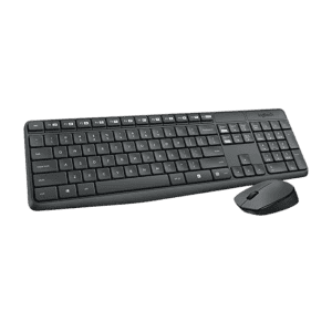 Logitech Wireless Keyboard and Mouse |  MK235 | Black