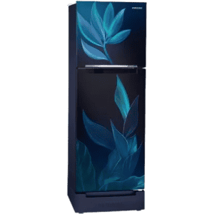 SAMSUNG Frost Free Double Door Refrigerator | 2 Star | 236 L | Paradise Bloom Blue | RT28C31429U/H