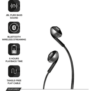 JBL T205BT Bluetooth Headset | Wireless in the ear | Black