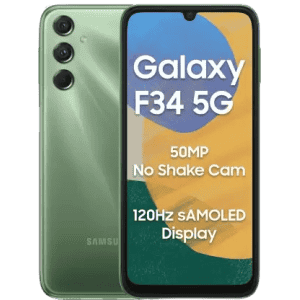 SAMSUNG Galaxy F34 5G | 128 GB/8 GB RAM | Mystic Green