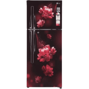 LG 260 L 2 Star Smart Inverter Frost-Free Double Door Refrigerator | GL-S292RSCY | Grey