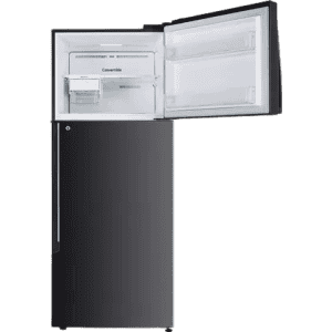 LG Refrigerator | 471 Litres |  2 Star | Frost Free Double Door | Convertible Refrigerator | GL-T502AESY | Ebony Sheen