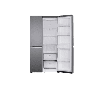 LG Convertible Side by Side Refrigerator |  650L | Smart Inverter Compressor | Dazzle Steel | GL-B257HDS3