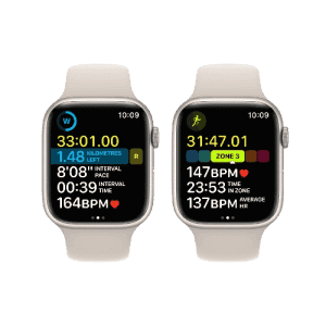 Apple Watch Series 8 Starlight Sport Band | 45 mm | GPS + Cellular | Starlight Aluminium Case
