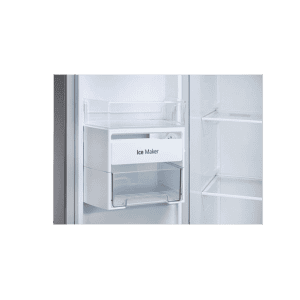 LG Convertible Side by Side Refrigerator |  650L | Smart Inverter Compressor | Dazzle Steel | GL-B257HDS3