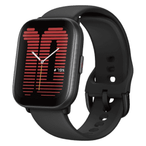 Amazfit Active Smart Watch with AI Fitness Exercise Coach | 14 Day Battery | 1.75" AMOLED Display & Alexa Enabled | Midnight Black