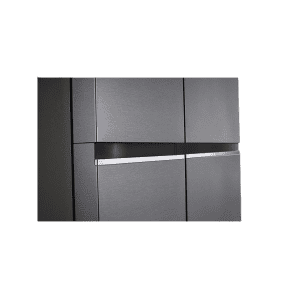 LG Convertible Side by Side Refrigerator |  650L | Smart Inverter Compressor | Dazzle Steel | GL-B257HDS3