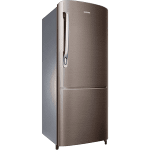 SAMSUNG 223 L Direct Cool Single Door 3 Star Refrigerator | Luxe Brown |  RR24C2723DX/NL