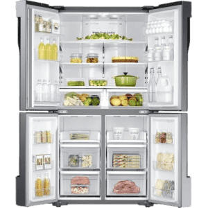 SAMSUNG 693 L Frost Free French Door Bottom Mount Refrigerator  (Stainless Steel | RF60J9090SL/TL