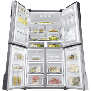 SAMSUNG 693 L Frost Free French Door Bottom Mount Refrigerator  (Stainless Steel | RF60J9090SL/TL
