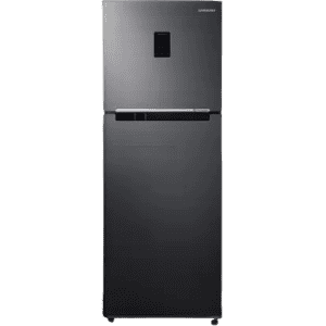 SAMSUNG Frost Free Double Door Convertible Refrigerator | 301 L | 3 Star |  Luxe Black | RT34C4523BX/HL
