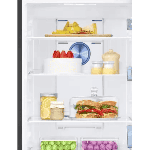 SAMSUNG Frost Free Double Door Convertible Refrigerator | 301 L | 3 Star |  Luxe Black | RT34C4523BX/HL