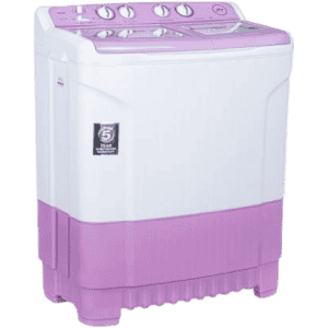 Godrej Semi Automatic Top Load | 8 kg | Purple | White | WS Edge 8.0 TB3 M LVDR