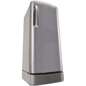 LG Direct Cool Single Door Refrigerator | 185 L | 5 Star | Shiny Steel | GL-D201APZU